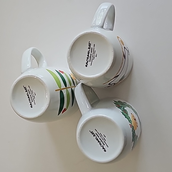 Rachael Ray "Holiday Hoot" Owl Mugs, S/3 - Picture 4 of 10